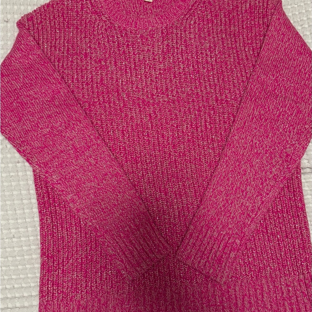 Crewcuts Fuchsia Knit Sweater
